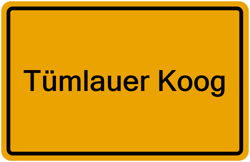 Handelsregisterauszug Tümlauer Koog